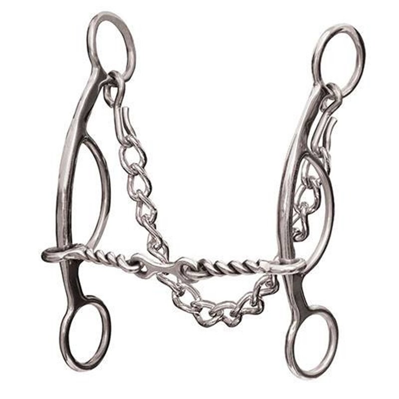 Professional's Choice Derby Bit - 6.75 Inch 3-Piece Smooth Horse Bit, Size 5.75