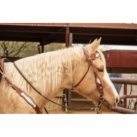 Ponderosa Headstall and Breast Collar Set