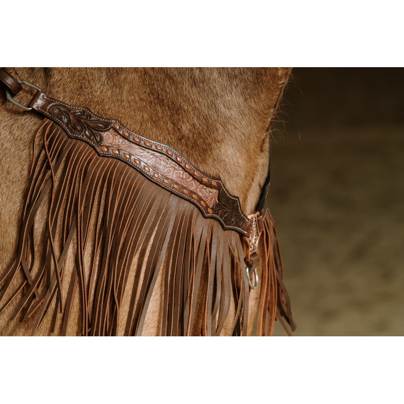John Wayne Fringe Headstall and Breast Collar Set