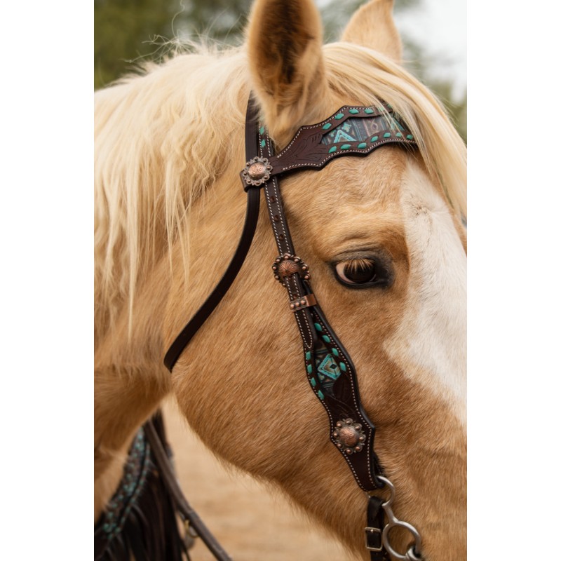 Maverick Fringe Headstall and Breast Collar Set Maverick Fringe Headstall and Breast Collar Set