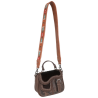 Montana West Aztec Crossbody Strap - Brown