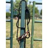 Braided Rope Halter - Cow Puncher Black