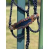 Navy Gator Braided Rope Halter