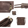 Montana West Embossed Concealed Carry Crossbody Bag - Brown
