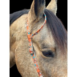 Schulz Equine One Ear Headstall Howdy