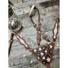 Floral Designer Headstall & Breast Collar Set
