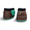 Schulz Equine Tooled Cactus Bell Boots