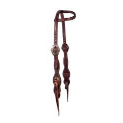Professional's Choice Schutz Collection Headstall One-Ear Bison