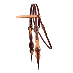 Professional's Choice Schutz Collection Headstall Browband Two-Tone