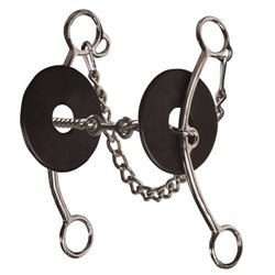Pro Choice Brittany Pozzi Lifter Series - Three Piece Twisted Wire Snaffle