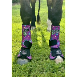 Schulz Equine Neon Yeehaw! Bell Boots