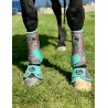 Schulz Equine Tooled Cactus Bell Boots