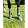 Schulz Equine Tooled Cactus Bell Boots