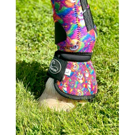 Schulz Equine Crazy Corgi Bell Boots