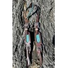 Dark Leather Headstall Gator