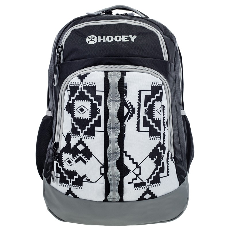 Hooey "Ox" Backpack - Black and White