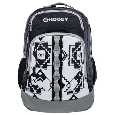 Hooey "Ox" Backpack - Black and White