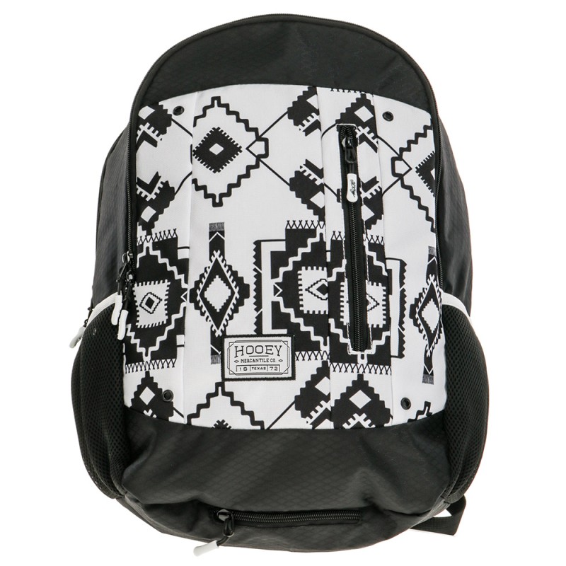 Hooey "Rockstar" Backpack - Black and White