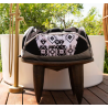 Hooey "Competitor" Duffel Bag- Black and White