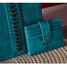 Montana West Tote w/Wallet - Turquoise