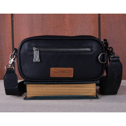 Trinity Ranch Fringe Belt Bag - Black