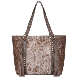 Trinity Ranch Floral Tooled Tote