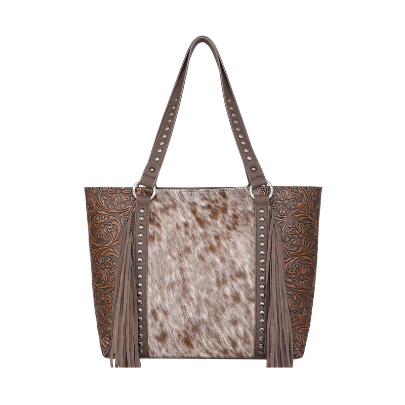 Trinity Ranch Floral Tooled Tote