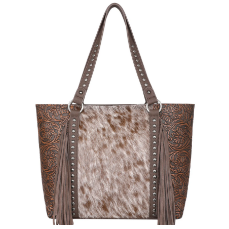 Trinity Ranch Floral Tooled Tote