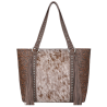 Trinity Ranch Floral Tooled Tote