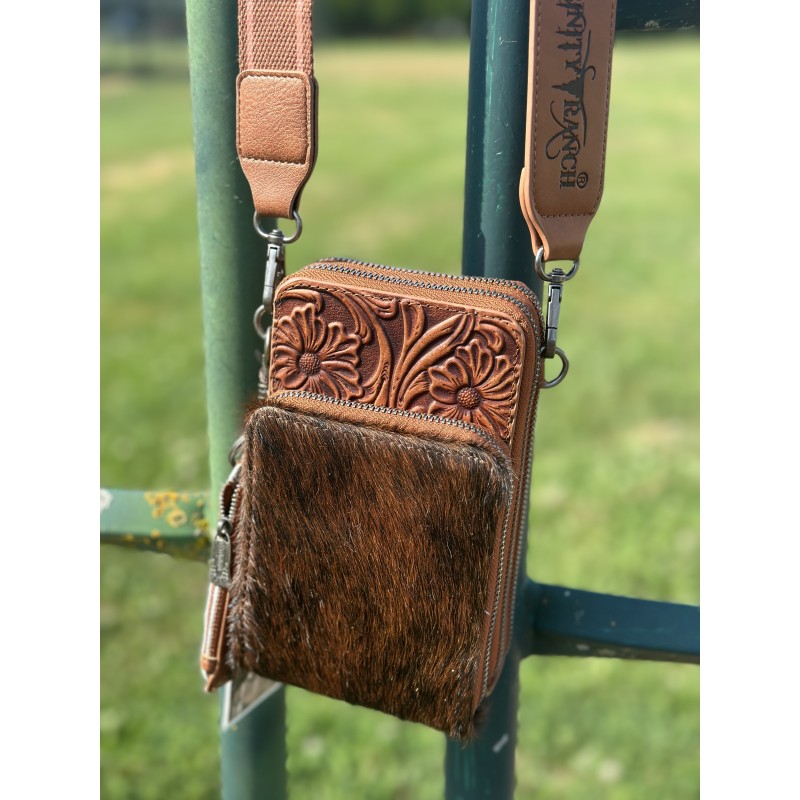 Trinity Ranch Phone Wallet - Brown