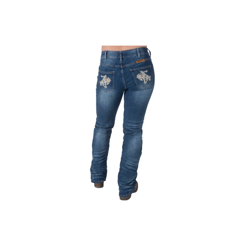 Cowgirl Tuff Old West Jeans