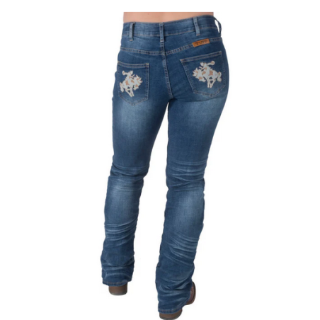 Cowgirl Tuff Old West Jeans