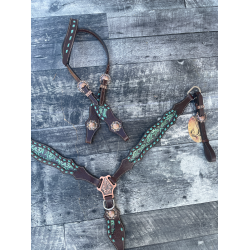 Dalton Headstall and Breast Collar Set