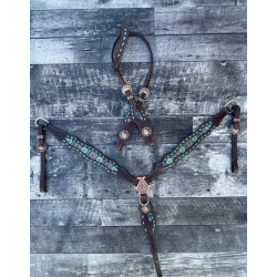 Maverick Headstall and Breast Collar Set