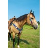 Purple Mohair Headstall