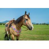 Pink Mohair Headstall