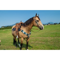 Gray Mohair Breast Collar