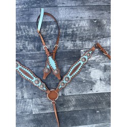 Annie Oakley Headstall and Breast Collar Set