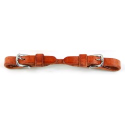 Professional's Choice Curb Strap Round Harness Leather Double Buckle