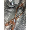 Blue Laredo Headstall