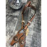 Blue Laredo Headstall