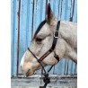 Tooled Leather Lariat Nose Halter