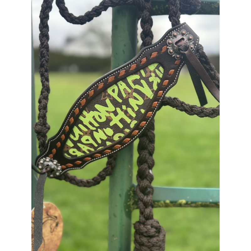 Graffiti Designer Braided Rope Halter