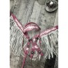 Pink Barbie Headstall & Fringe Breast Collar Set