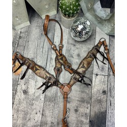 Long Horn Headstall & Breast Collar Set