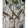 Long Horn Headstall & Breast Collar Set