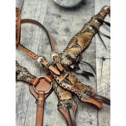 Long Horn Headstall & Breast Collar Set