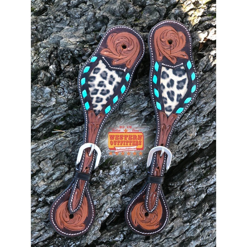 Leopard Spur Straps