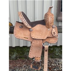 Reno Youth Barrel Saddle 10"