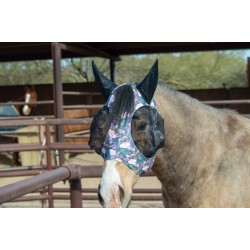 Schulz Equine Lycra Fly Mask - Rodeo Vegas